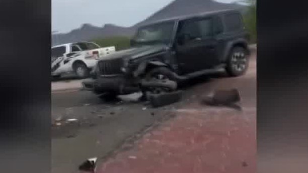 Hombre pierde la vida por conducir en sentido contrario y provocar un choque vehicular en Sonora