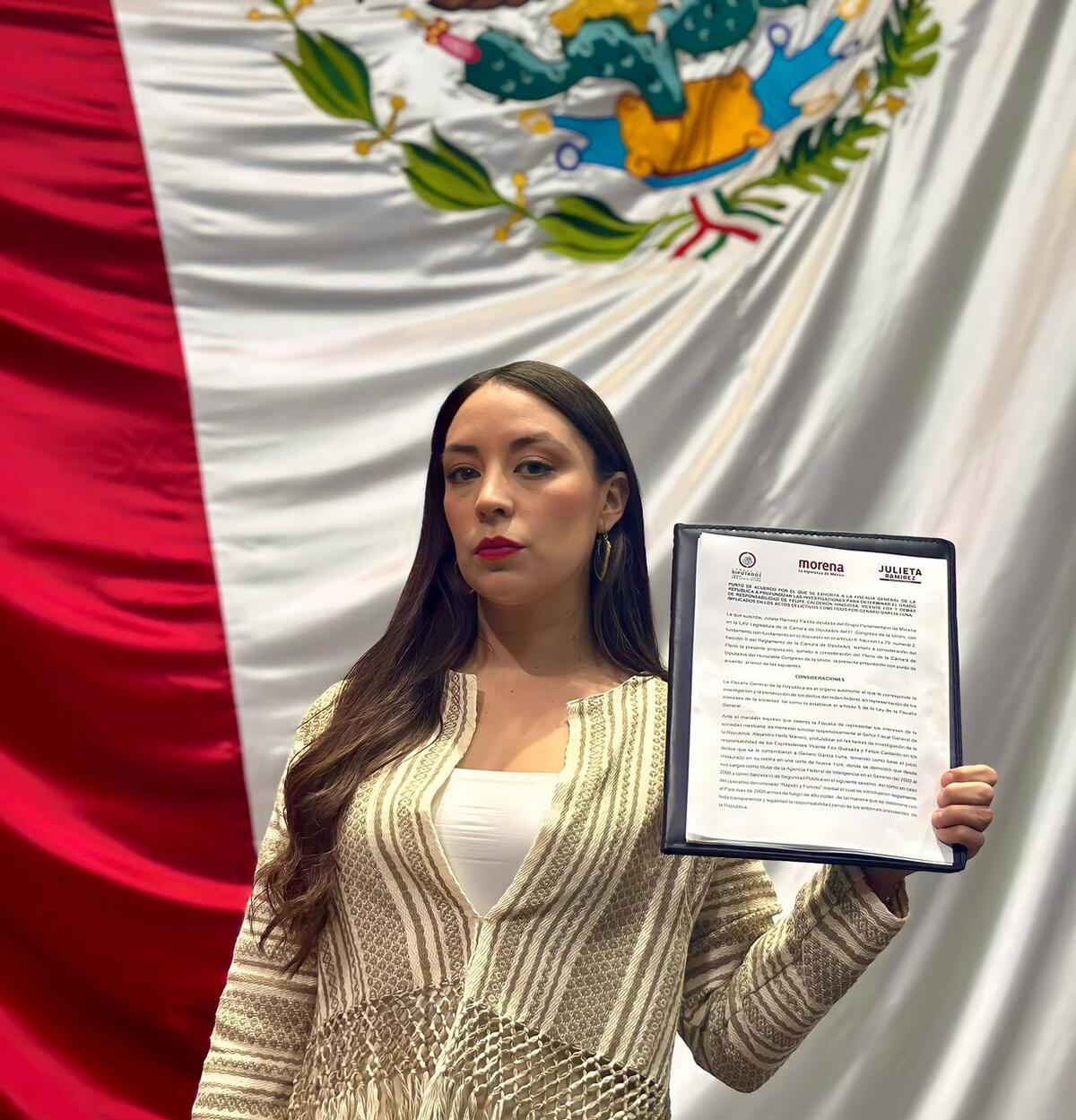 Julieta Ramírez, diputada de Morena | Especial