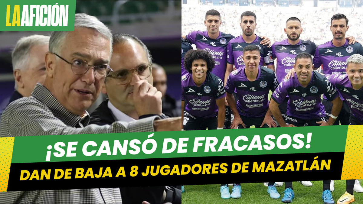 Mazatlán FC toma decisiones drásticas: cesan a Rubén Omar Romano y a ocho jugadores