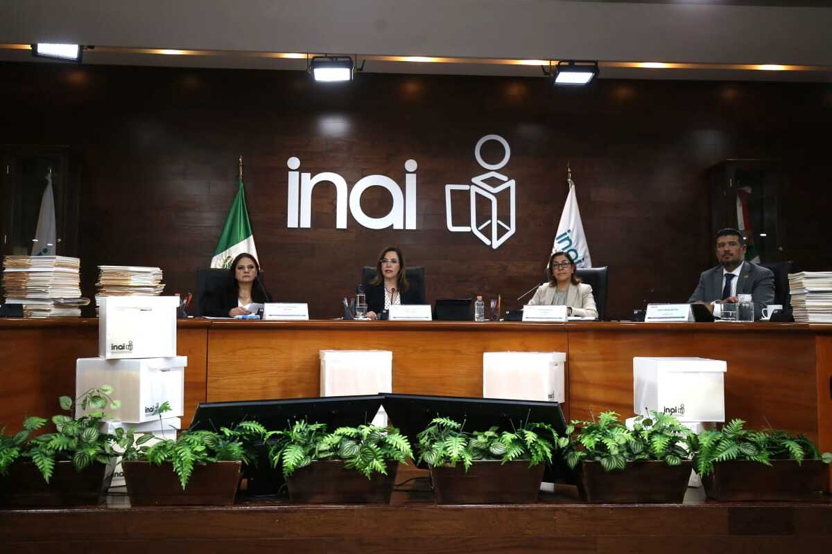 Comisionados del INAI. | Ariana Pérez