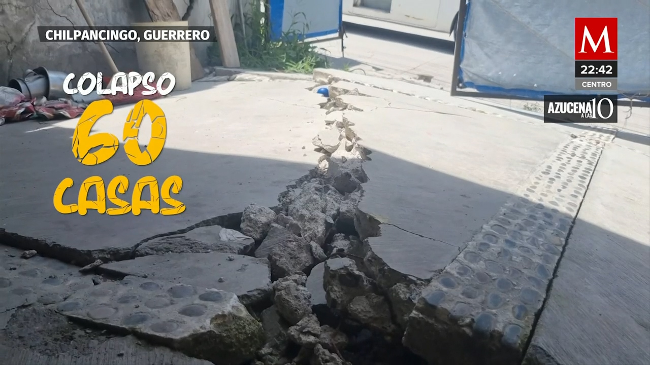 Habitantes de Guerrero lanzan un nuevo llamado de auxilio por falla geológica