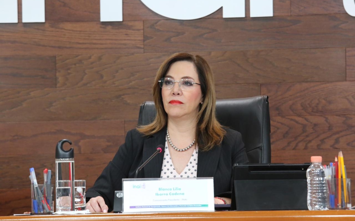 INAI presenta queja contra rechazo de la ministra Loretta Ortiz para sesionar con 4 comisionados | @bl_ibarra