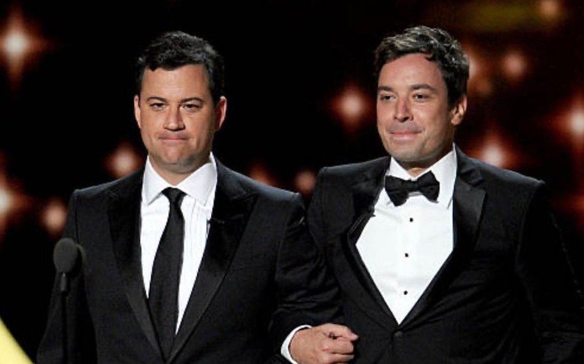 Jimmy Kimmel y  Jimmy Fallon, dos de los presentadores nocturnos más populares en EU / Instagram