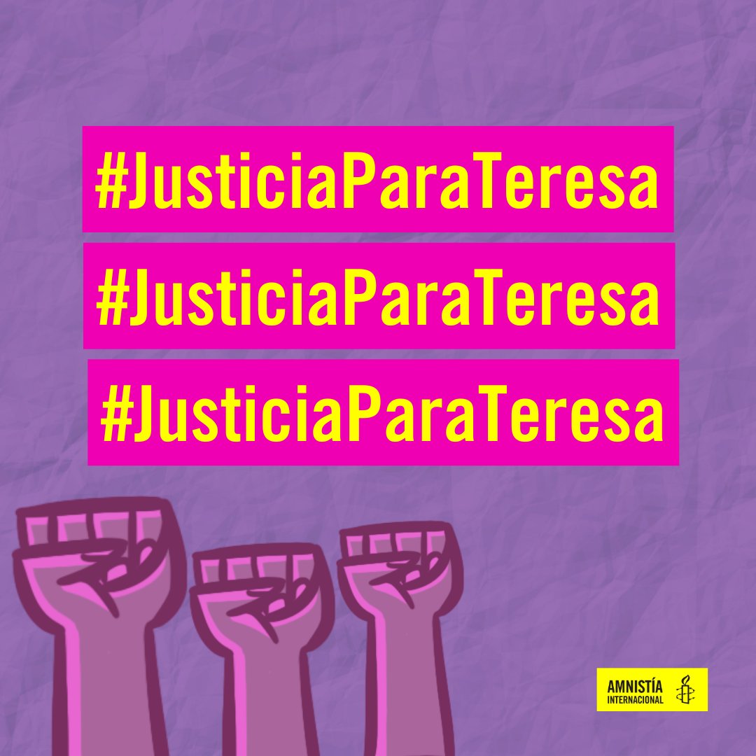 Justicia para Teresa.
