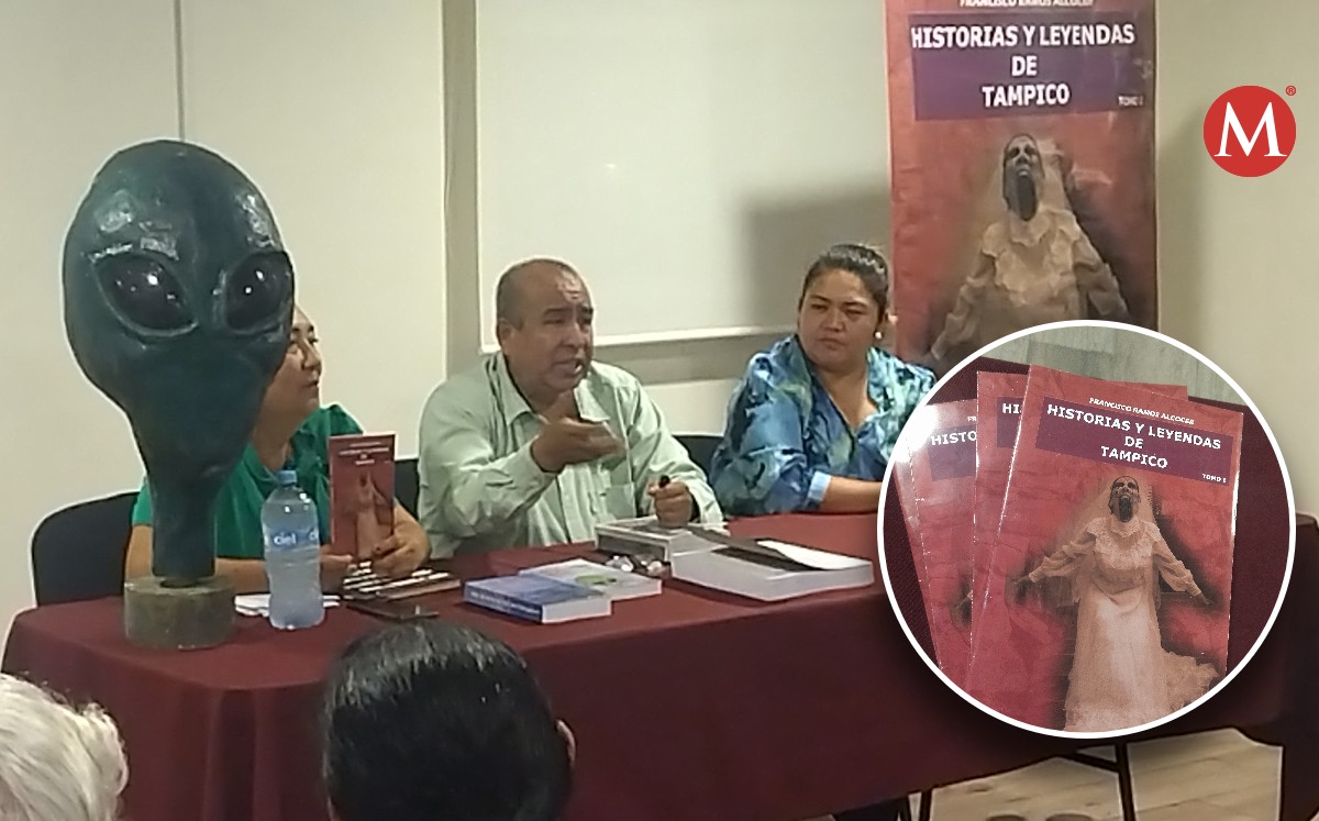 Presentan libro "Historias y Leyendas de Tampico"; dónde comprarlo
