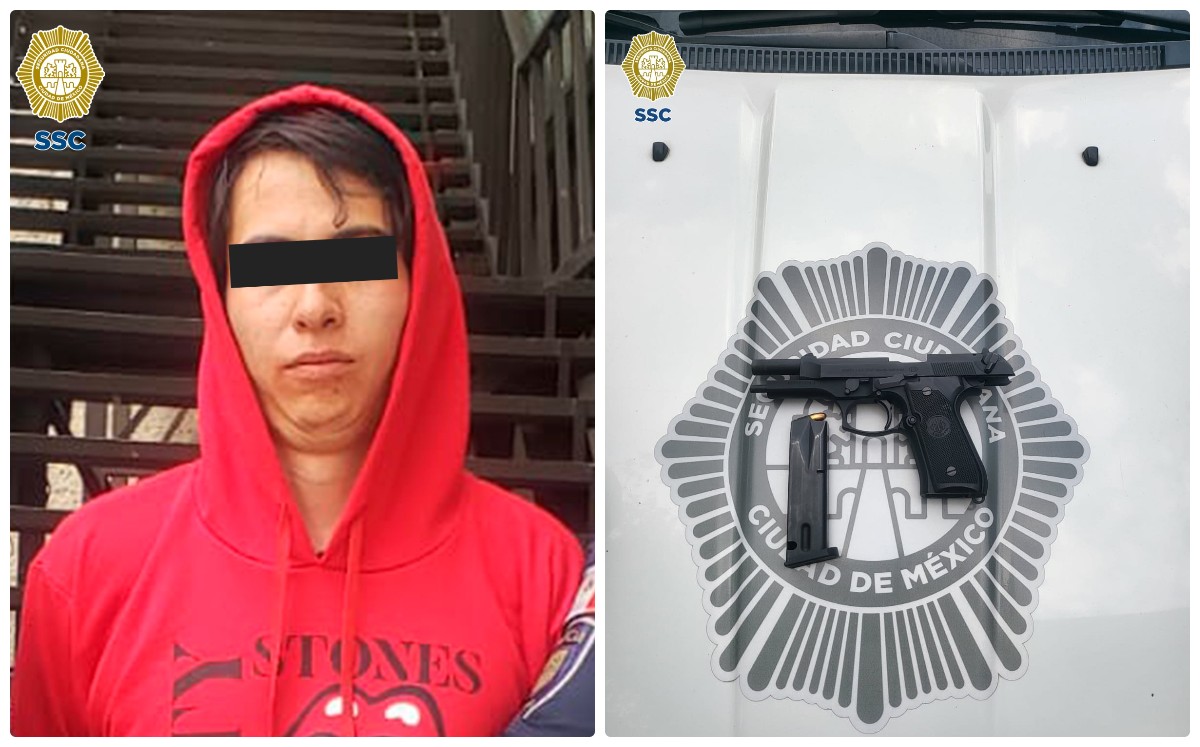 Presunto asesino de panteón de Azcapotzalco. (Especial)