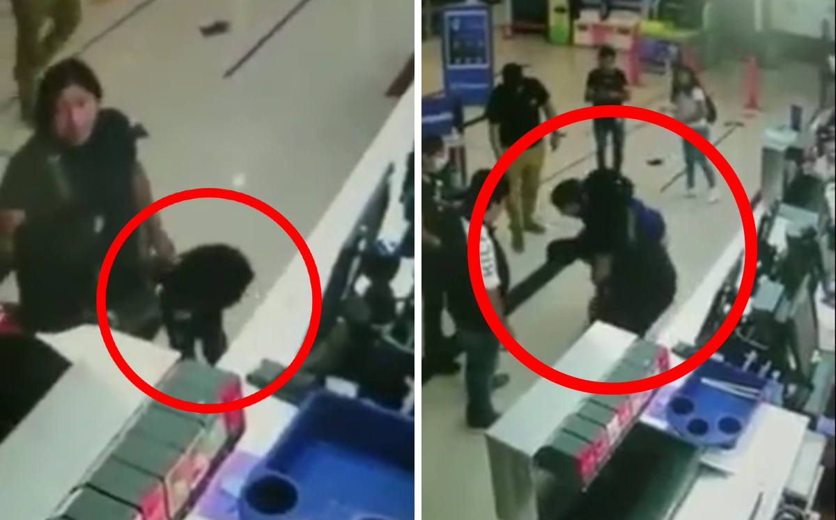 La trabajadora de Cinépolis salió de su estación corriendo para brindar primeros auxilios al menor. | Especial