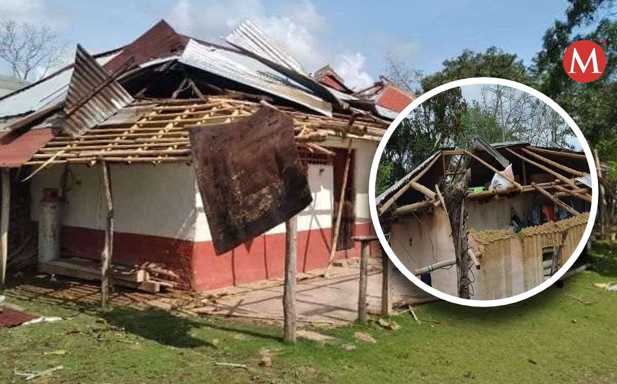 Turbonada en norte de Veracruz deja familias damnificadas: Tantoyuca