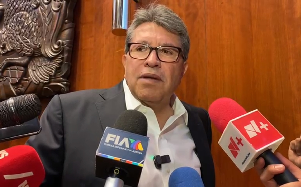 El coordinador de Morena en el Senado, Ricardo Monreal. | Silvia Arellano