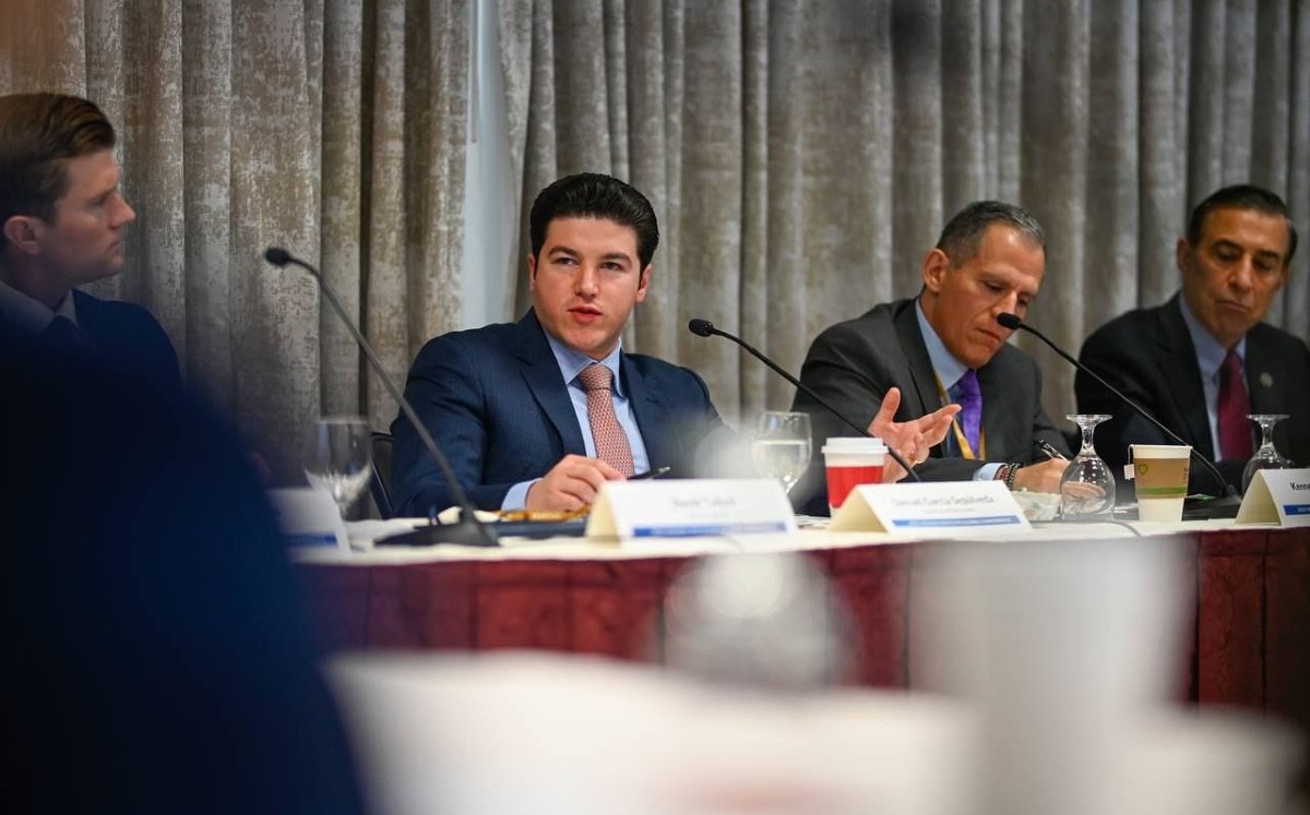 Gobernador de Nuevo León, Samuel García en su tercer día en la Global Conference 2023 del Milken Institute  | Especial
