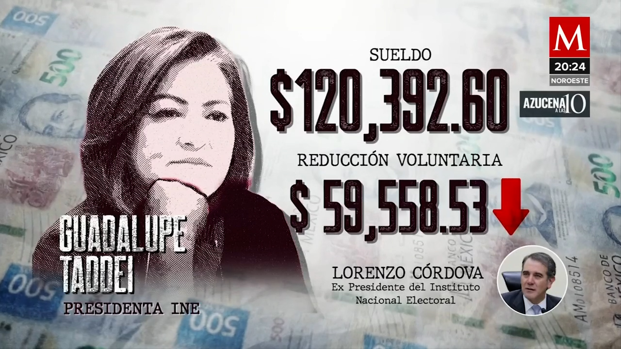 Guadalupe Taddei revela que no ha cobrado su sueldo durante el mes que lleva frente al INE