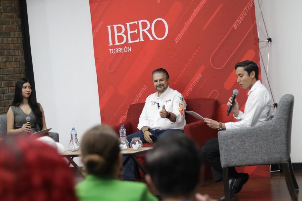 Lenin Pérez el Ibero Torreón. | Especial