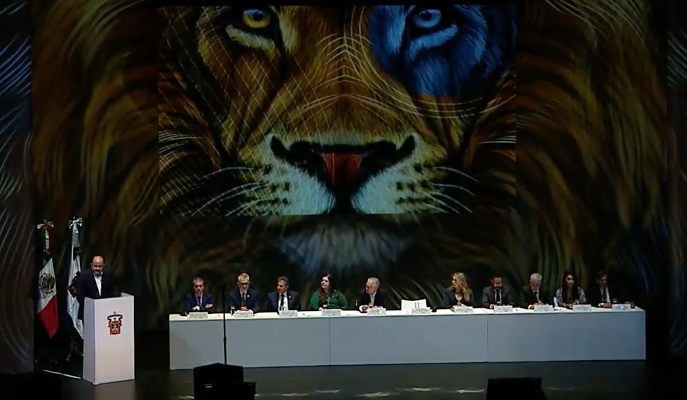 Presentación del cuarto informe de actividades, del rector de la Universidad de Guadalajara. (Especial)