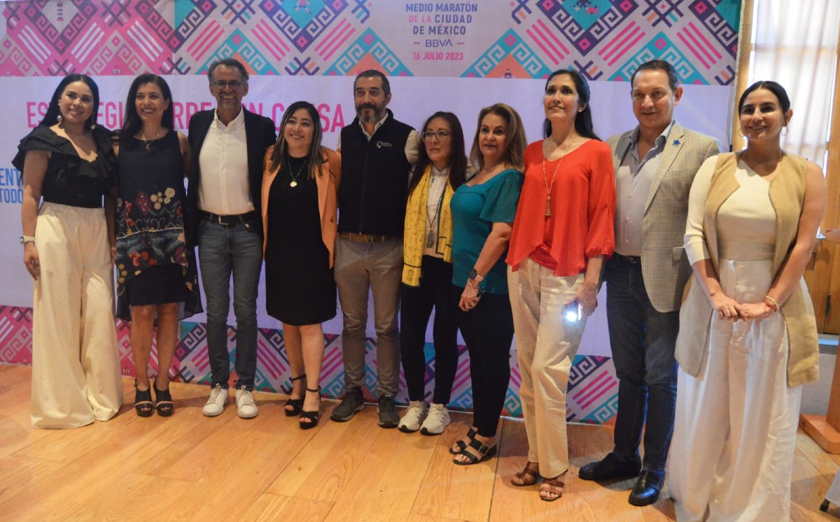 Presentan estrategia 'Corre con Causa' para el Maratón de la CdMx (Cortesía)