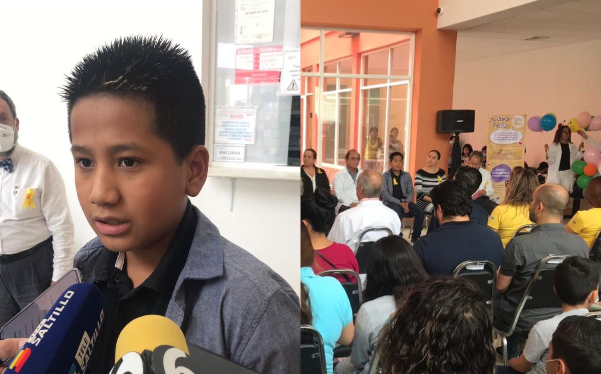 A sus 14 años, Nicolas vence la leucemia en Coahuila: "mi sueño es ser abogado o chef". | Especial