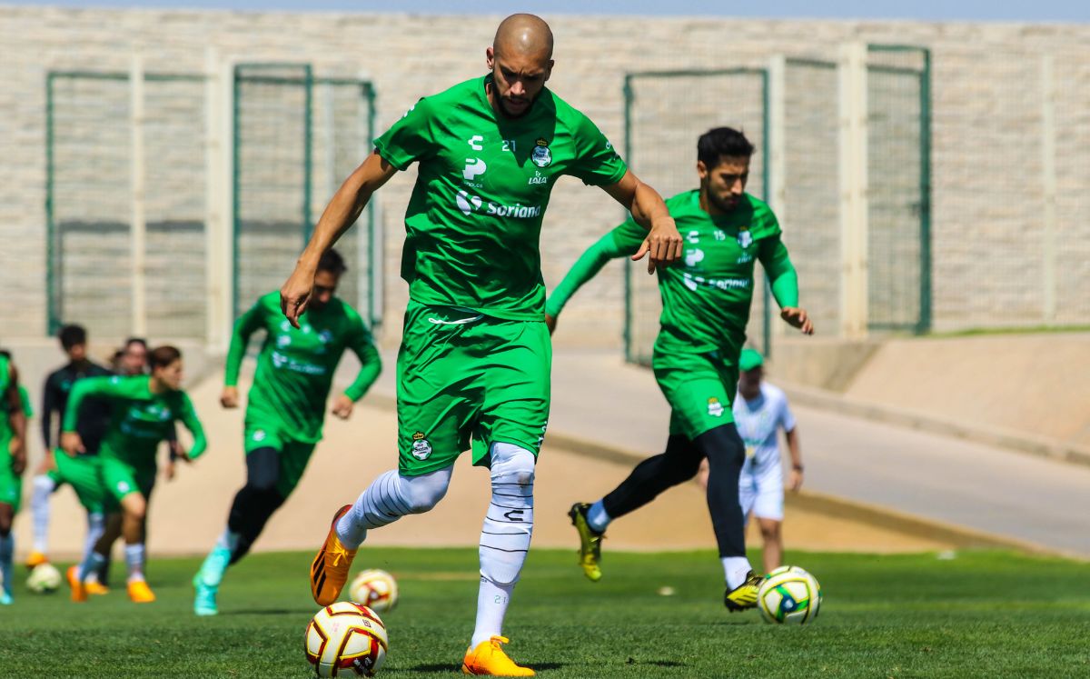 Matheus Dória afirma que para Santos Laguna hay mucho que ganar. (Cortesía)