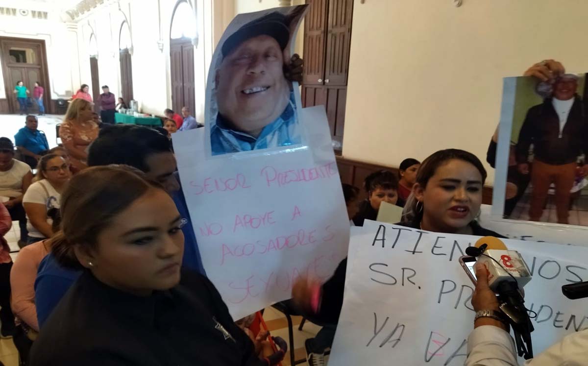 Las policías fueron notificadas de su baja este jueves. (Luis Alatorre)