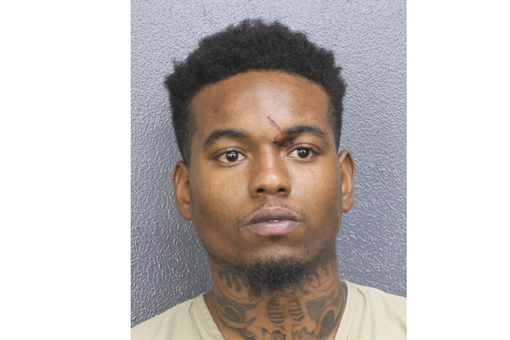 El sujeto, que fue identificado como Tironie Sterling, de 22 años, está acusado de asesinato. | Oficina del alguacil del condado de Broward