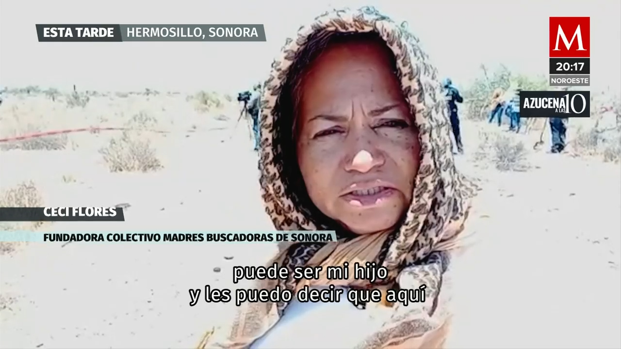 La fundadora de un colectivo de madres buscadoras de Sonora podría haber encontrado a su hijo