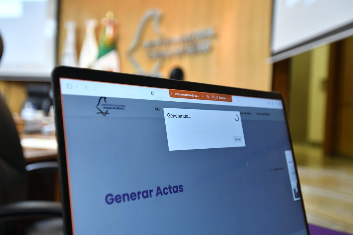 El Instituto Electoral de la Ciudad de México (IECM) reportó que un total de 14 mil 5 personas votaron