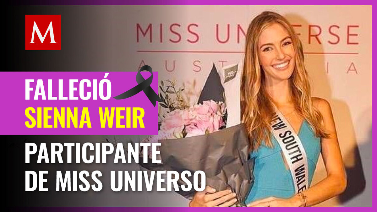Murió Sienna Weir, modelo de 23 años, en un trágico accidente