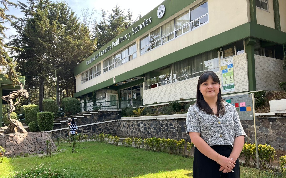 Paola Carrillo, maestra en Administración Pública y Gobierno así como docente de la UAEMéx. | Especial