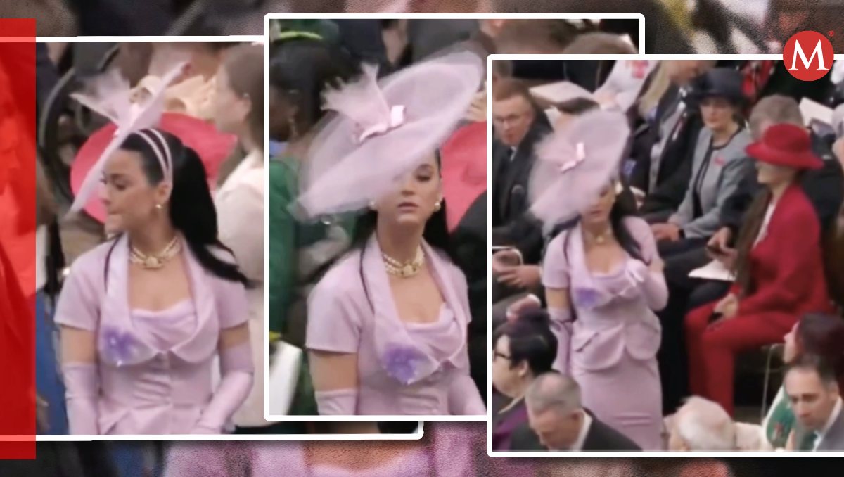 Katy Perry se pierde en evento de coronación de Carlos III