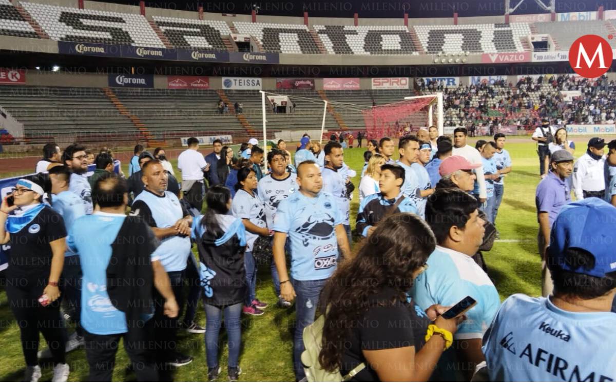 Aficionados de la Jaiba Brava sufren agresión en Zacatecas. (Jesús Bonifacio)