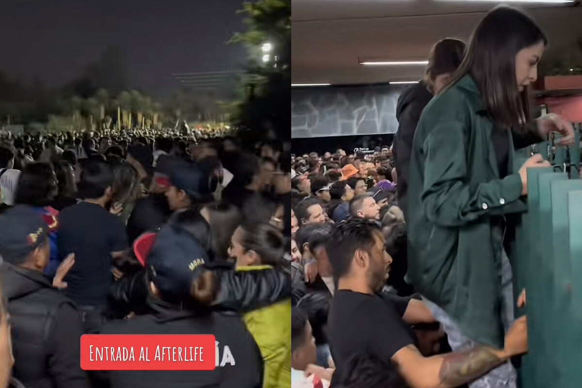 Afterlife CdMx: Usuarios en redes sociales reportan CAOS y ESTAMPIDA en el evento