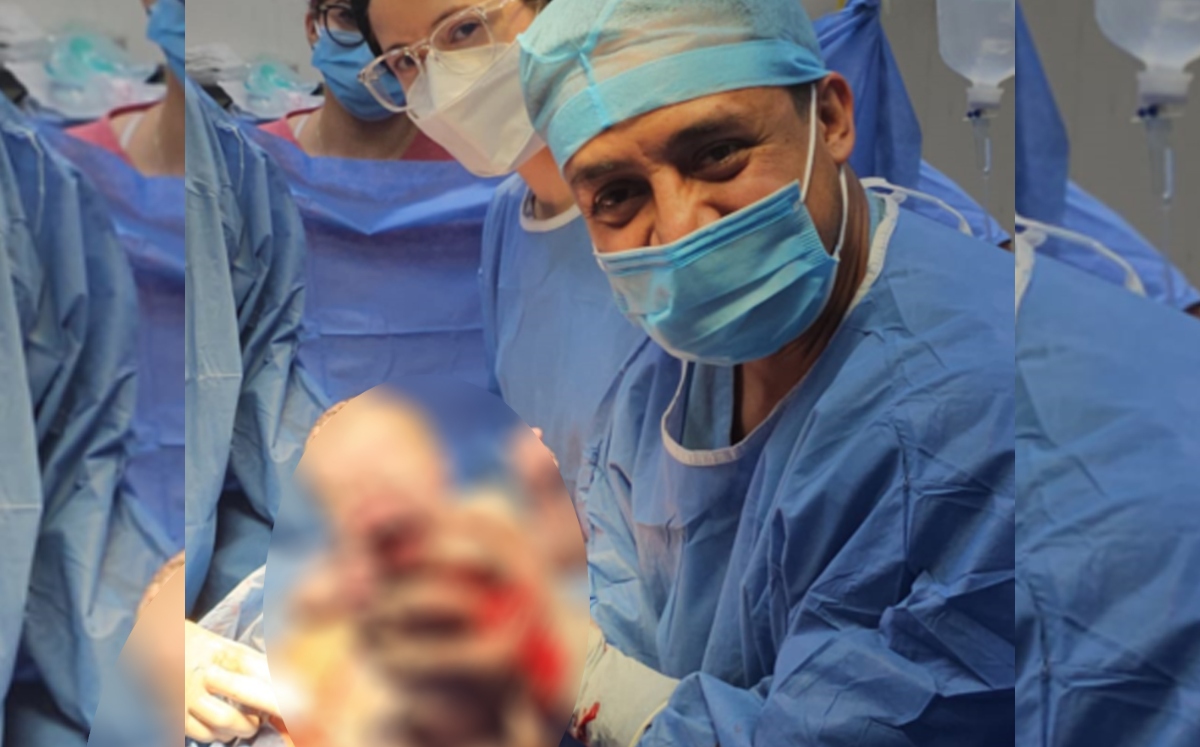 Mujer da a luz a trillizos en Hospital General del IMSS. (Especial)