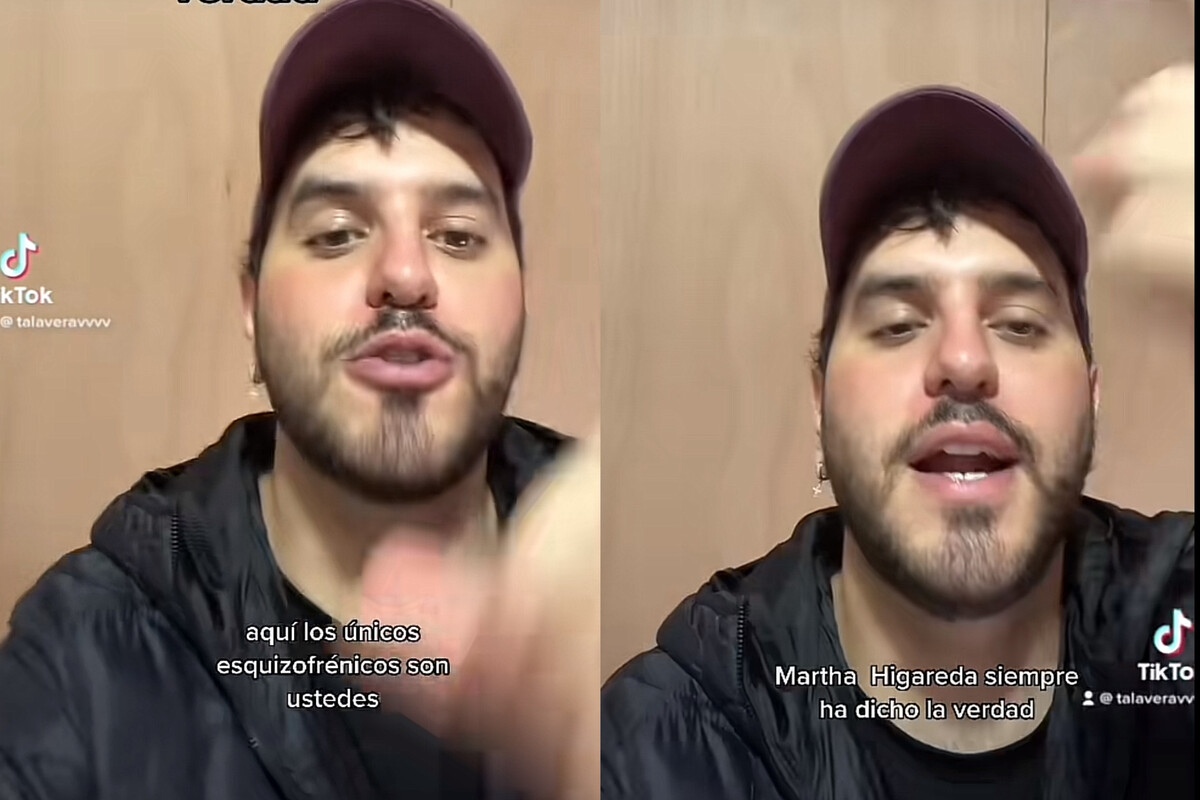 Usuario en TikTok defiende a Martha Higareda; “Aquí los únicos esquizofrénicos son ustedes”