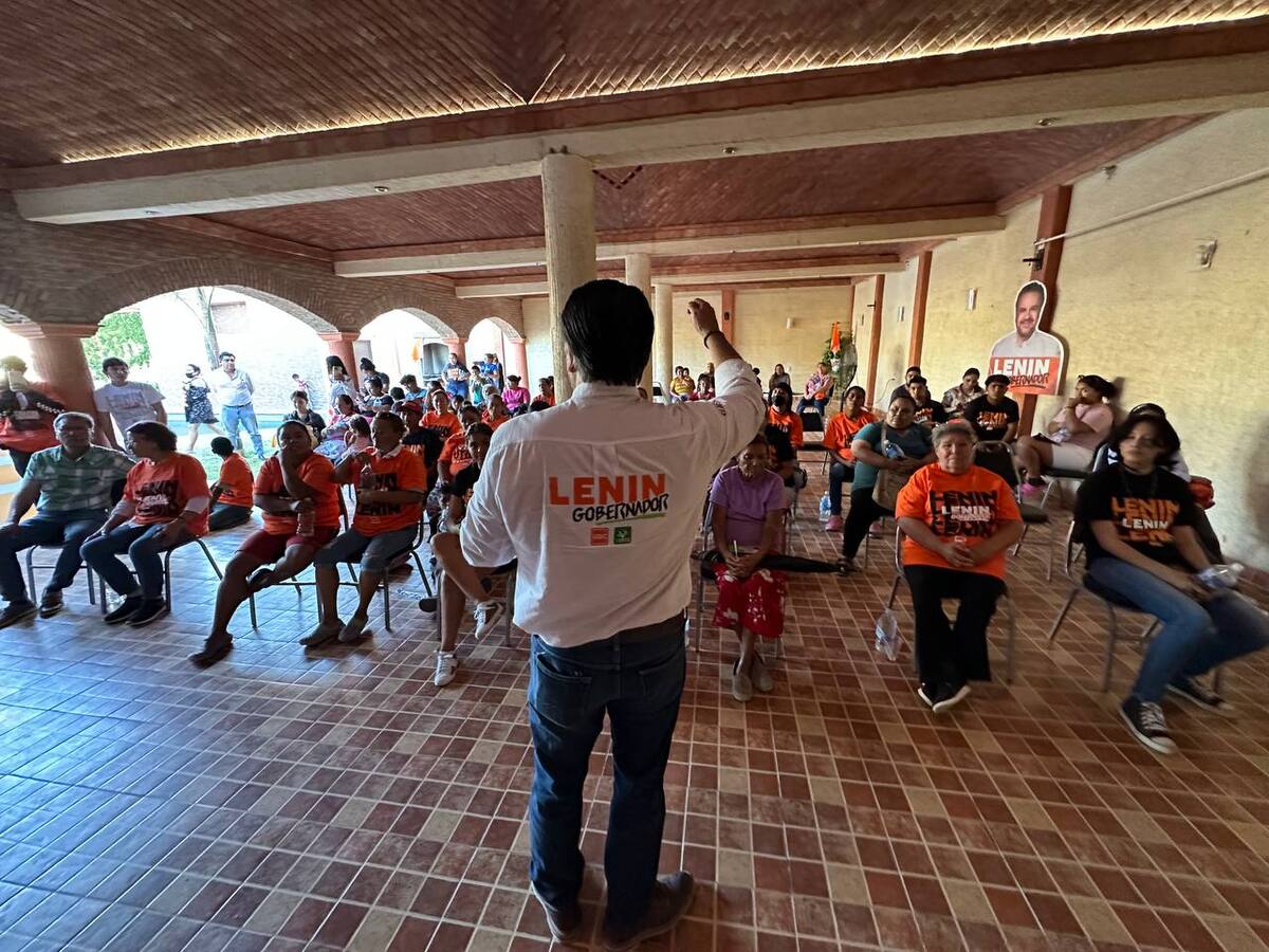Lenin Pérez continúa su campaña en La Laguna. | Facebook