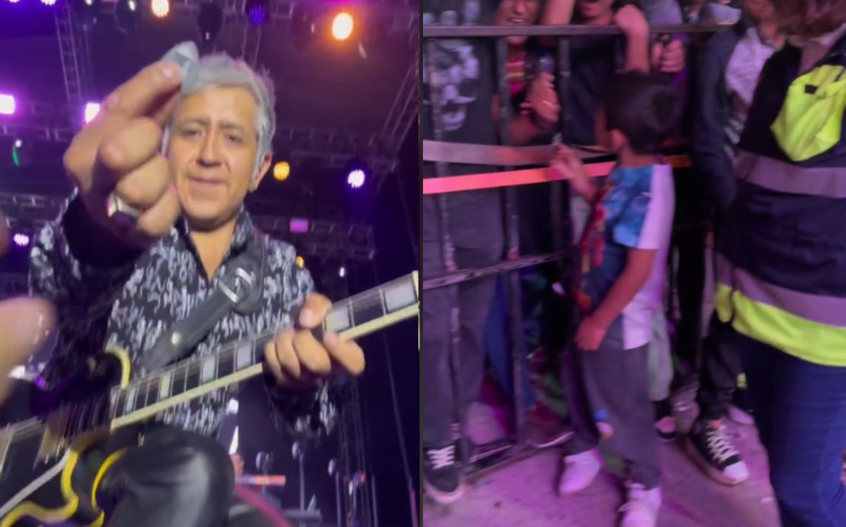 Panteón Rococó regala gran momento a pequeño fan | Captura