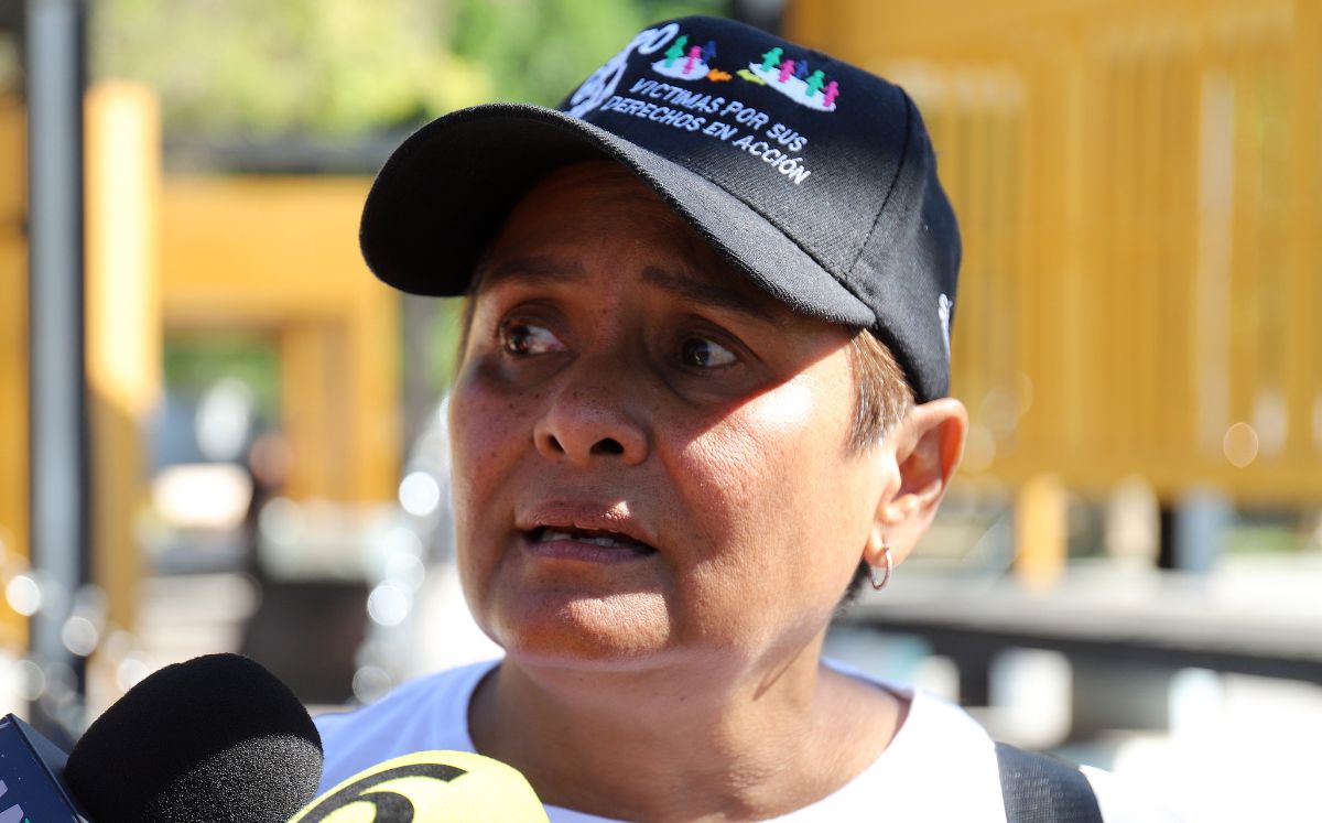 Silvia Ortiz, vocera de Grupo Vida. (Rolando Riestra)