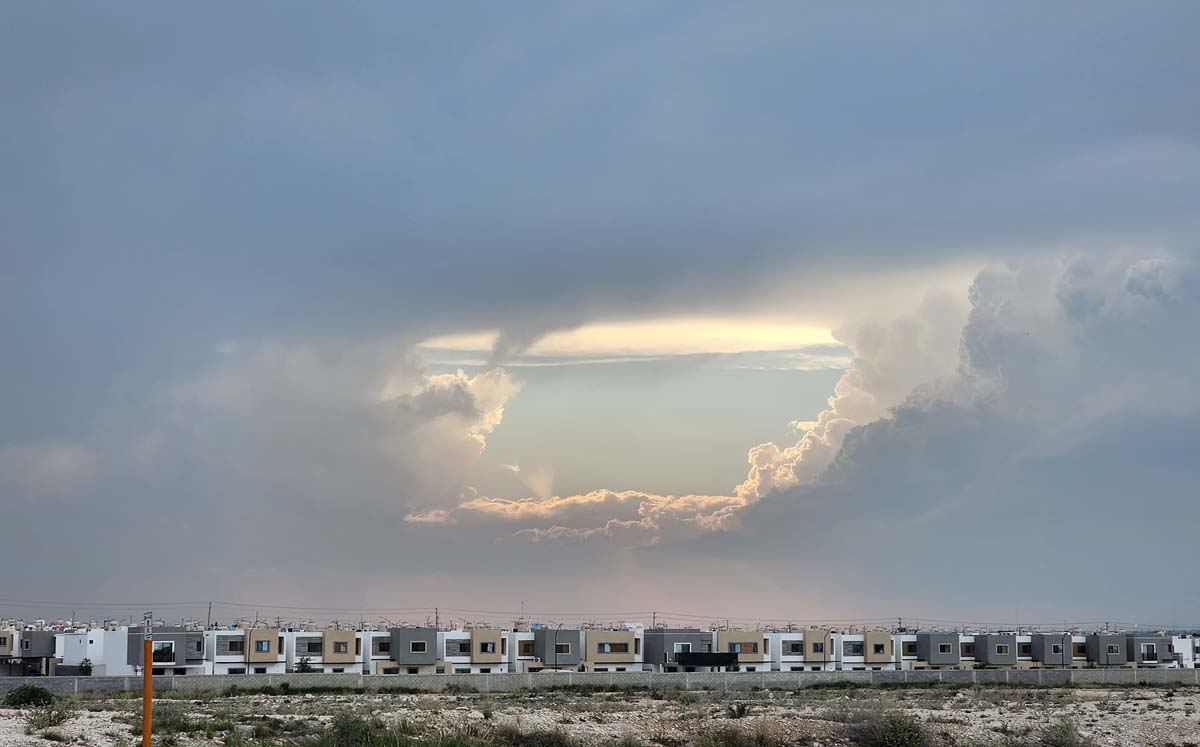 "Ventana al cielo" en Coahuila. (Cortesía redes sociales)