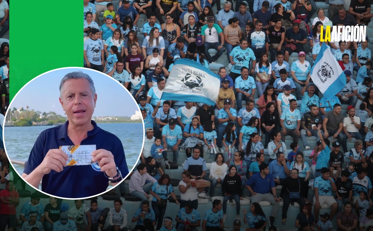 El alcalde de Tampico sorteará boletos para la final de la Segunda División.