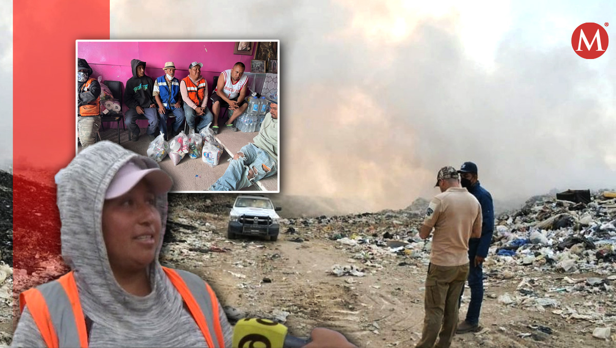Eva Liliana, pepenadora de Guanajuato que ayuda en incendio de basurero municipal | Especial