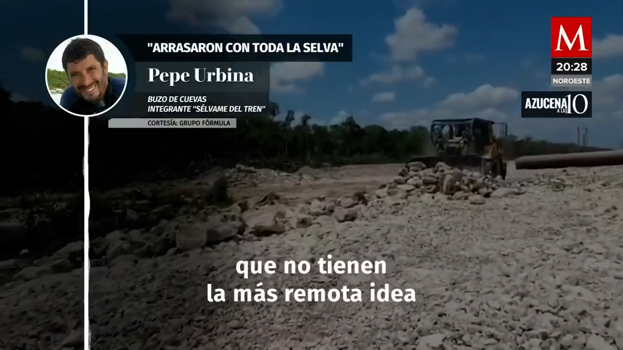 El gobierno no tiene ni la más remota idea de lo que es la selva intacta; Pepe Urbina