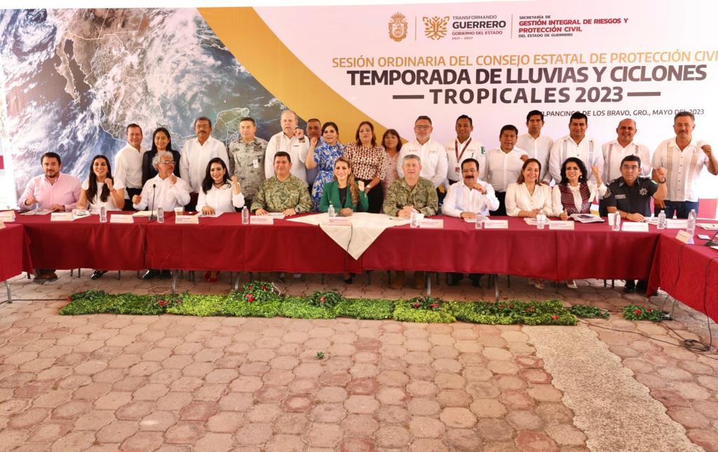 Guerrero alista protocolos para temporada de lluvias y ciclones tropicales. | Especial
