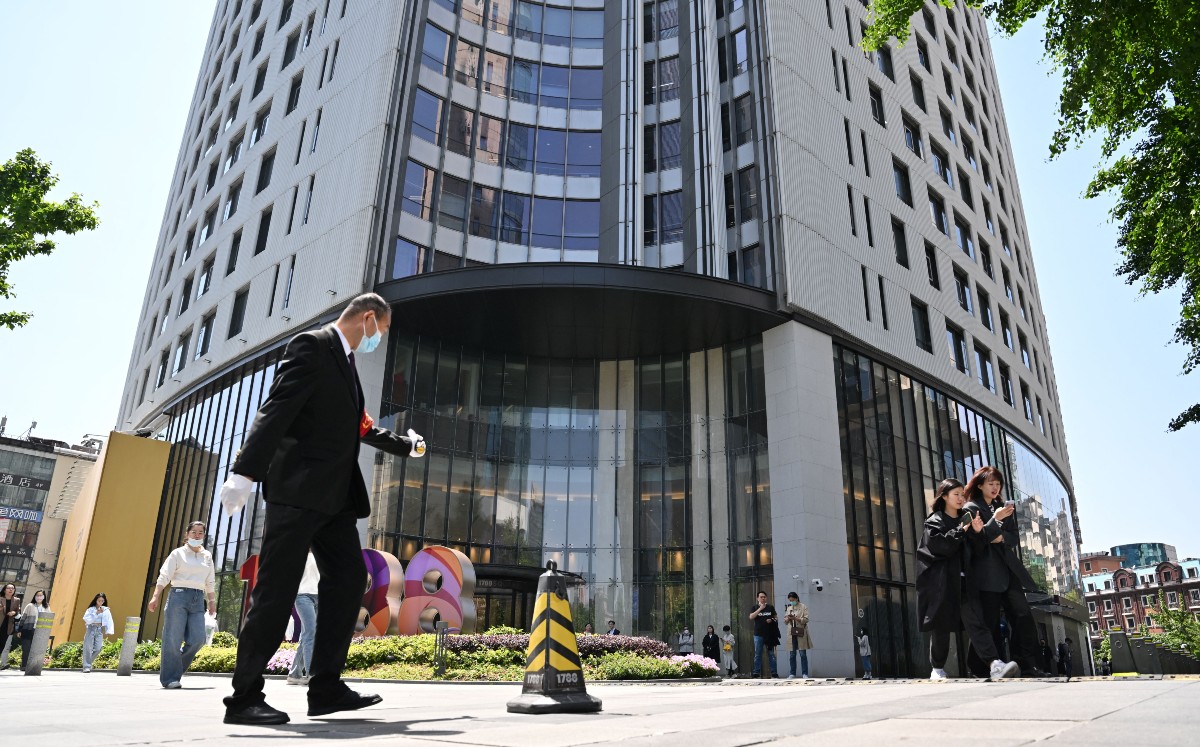 Instalaciones del cónsul de Canadá en Shanghai |AFP