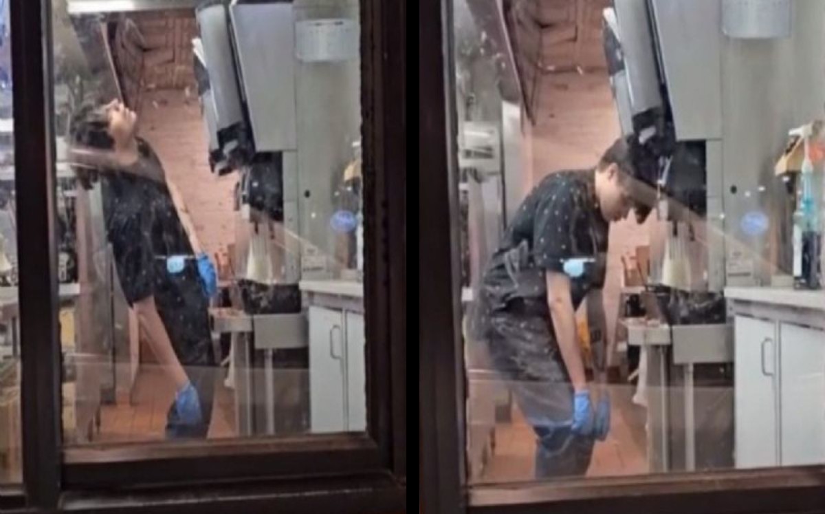 Joven es increpado por un cliente tras comportamiento extraño | ESPECIAL