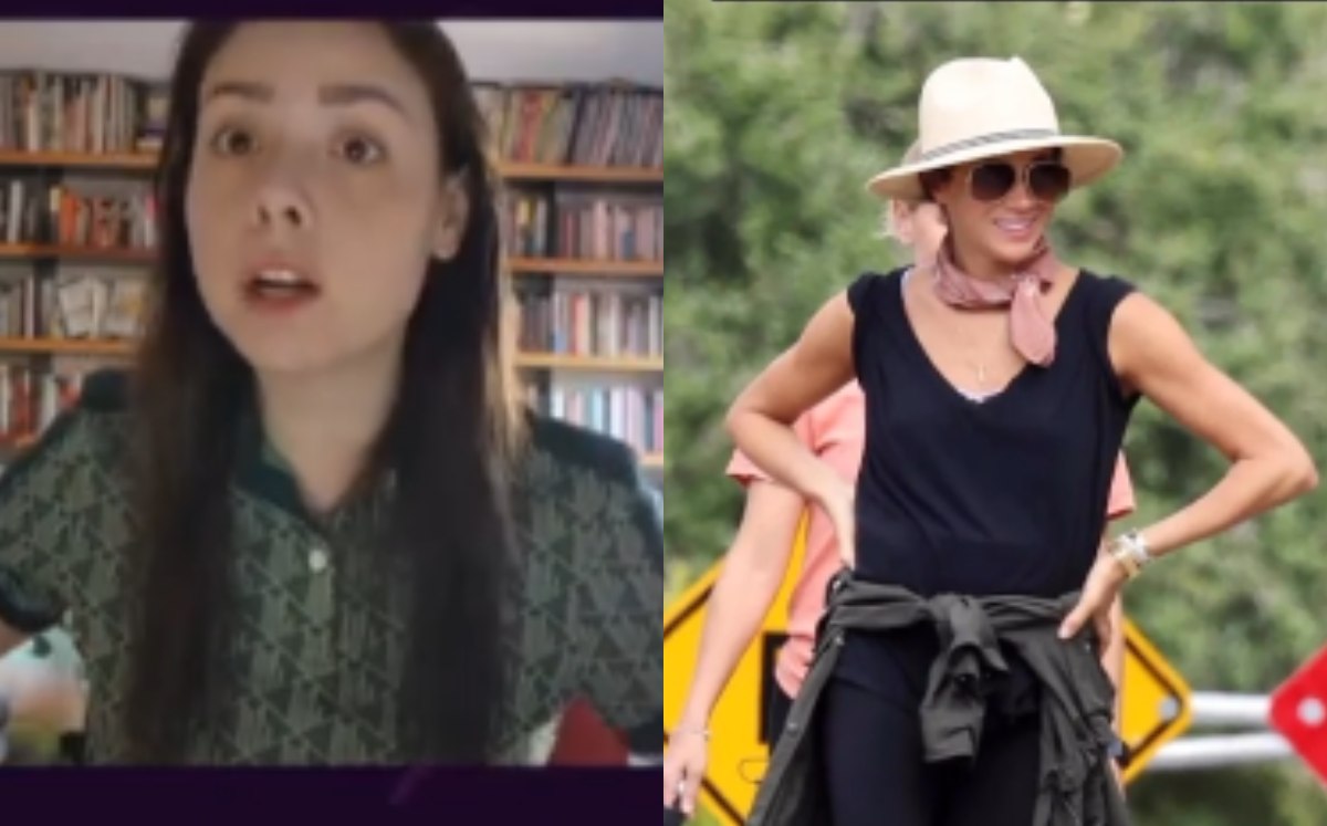 Maryfer Centeno analiza lenguaje corporal de Meghan Markle | Captura