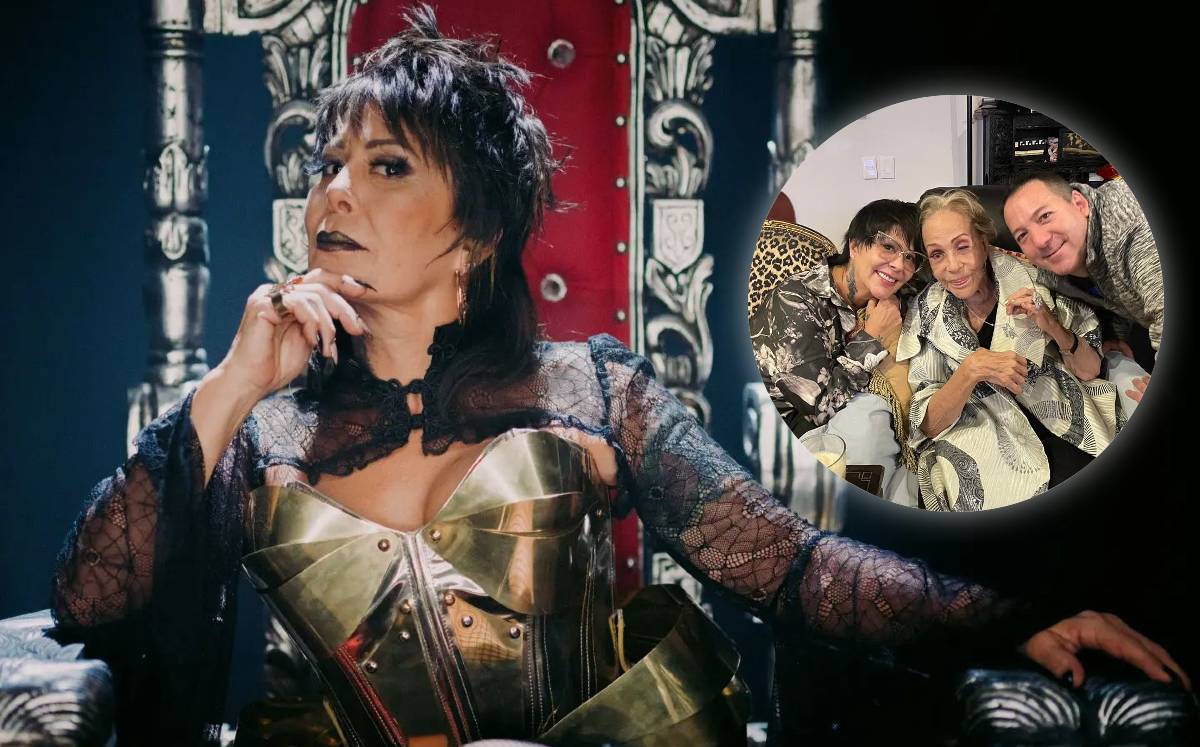 Critican a Alejandra Guzmán por fotografía junto a Silivia Pinal | Especial