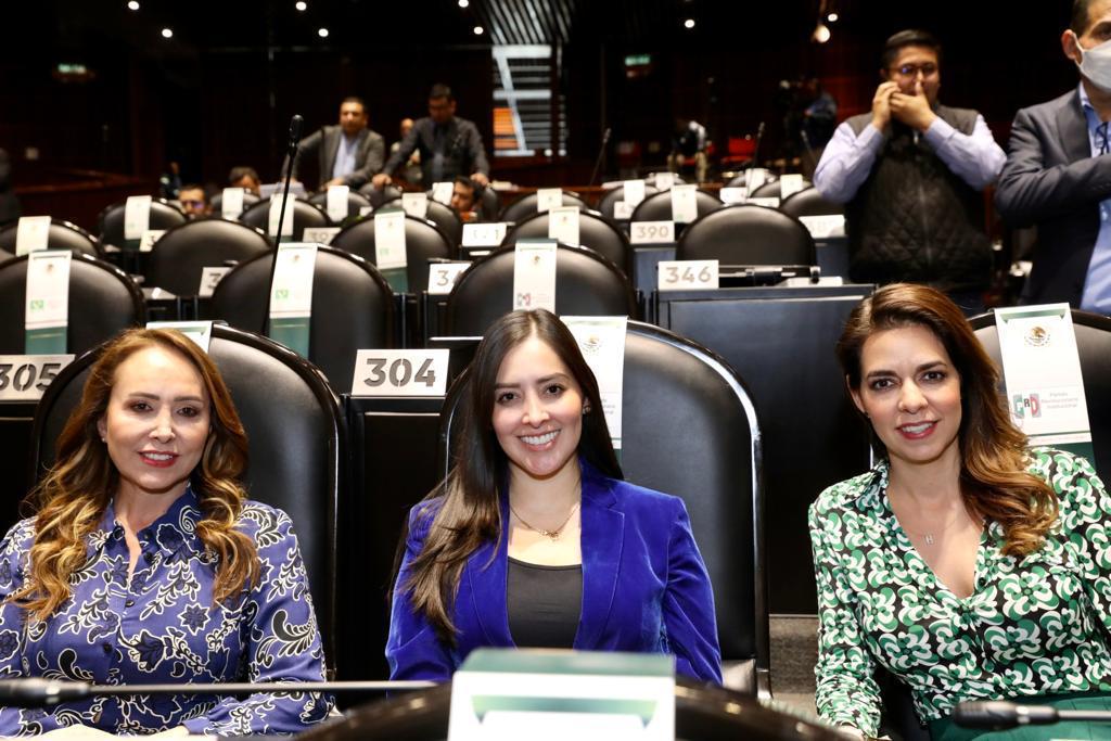 Laura Haro, Cristina Ruiz y Fuensanta Guerrero presentaron la iniciativa. (Especial)