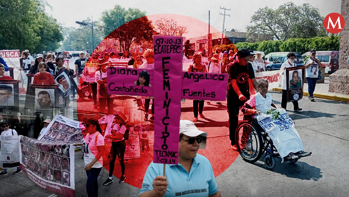 Madres buscadoras se manifestaron en México por sus familiares desaparecidos. | Especial