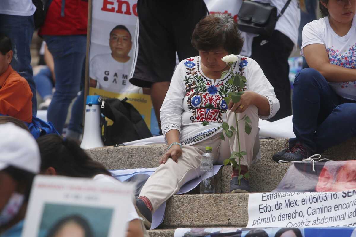 Marcha de las Madres Buscadoras. │ Ariana Pérez