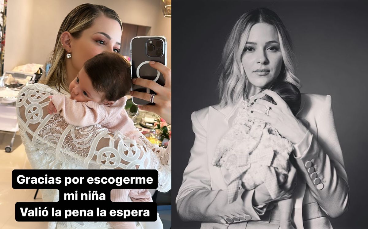 Mariel nació el pasado 10 de marzo por lo que está cumpliendo dos meses de recién nacida y Mariana de ser por primera vez mamá. Especial