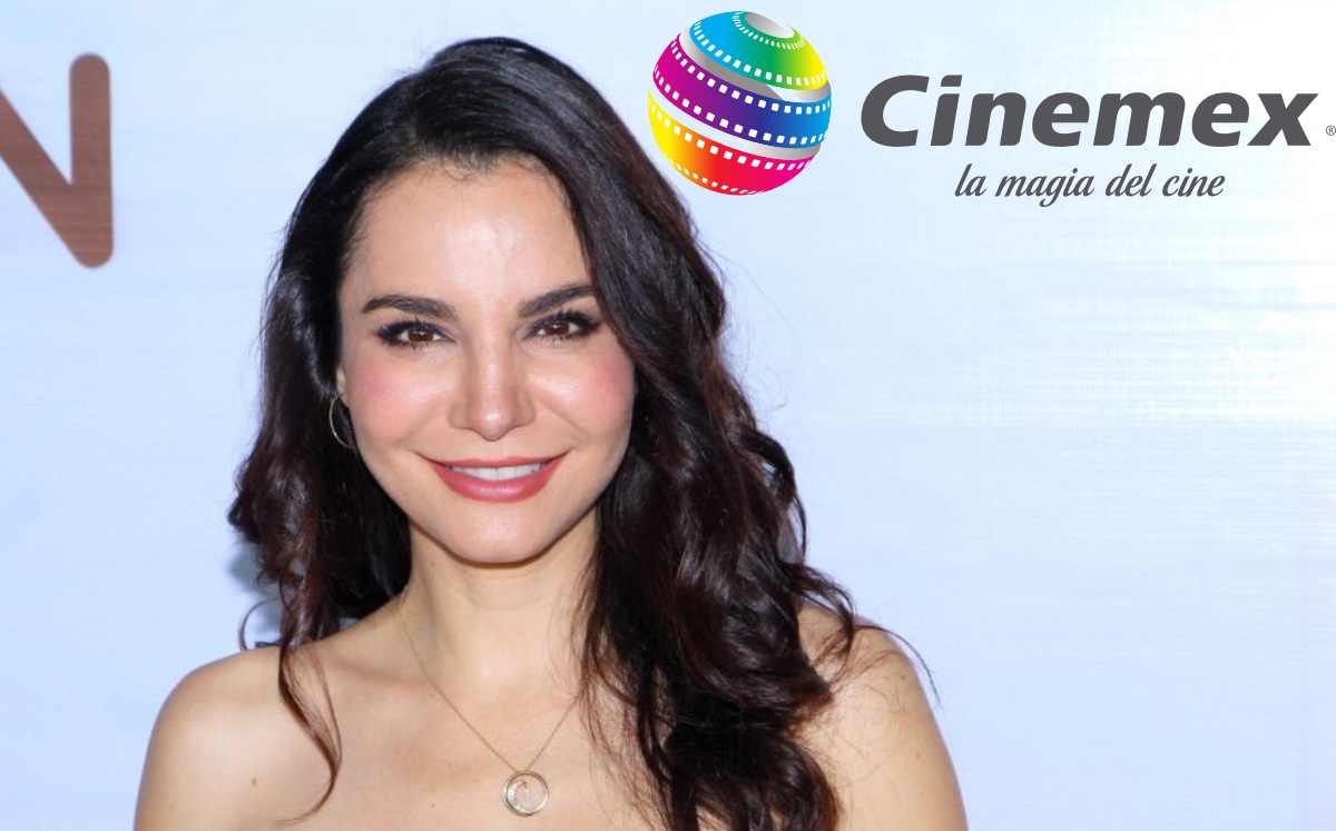 Martha Higareda bromea con slogan de Cinemex  | ESPECIAL