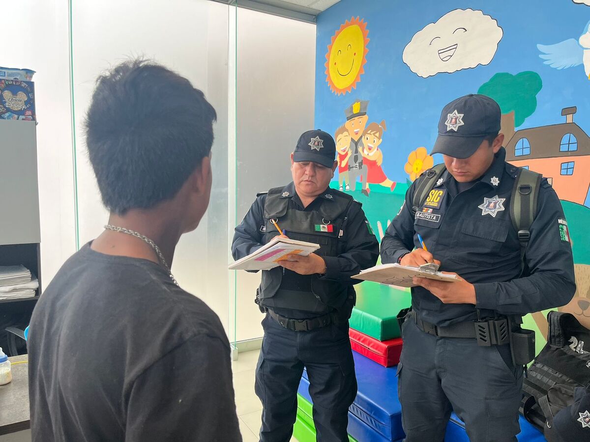 Los policías identificaron al menor ya que lo reconocieron por la Alerta Amber emitida | Israel Santacruz