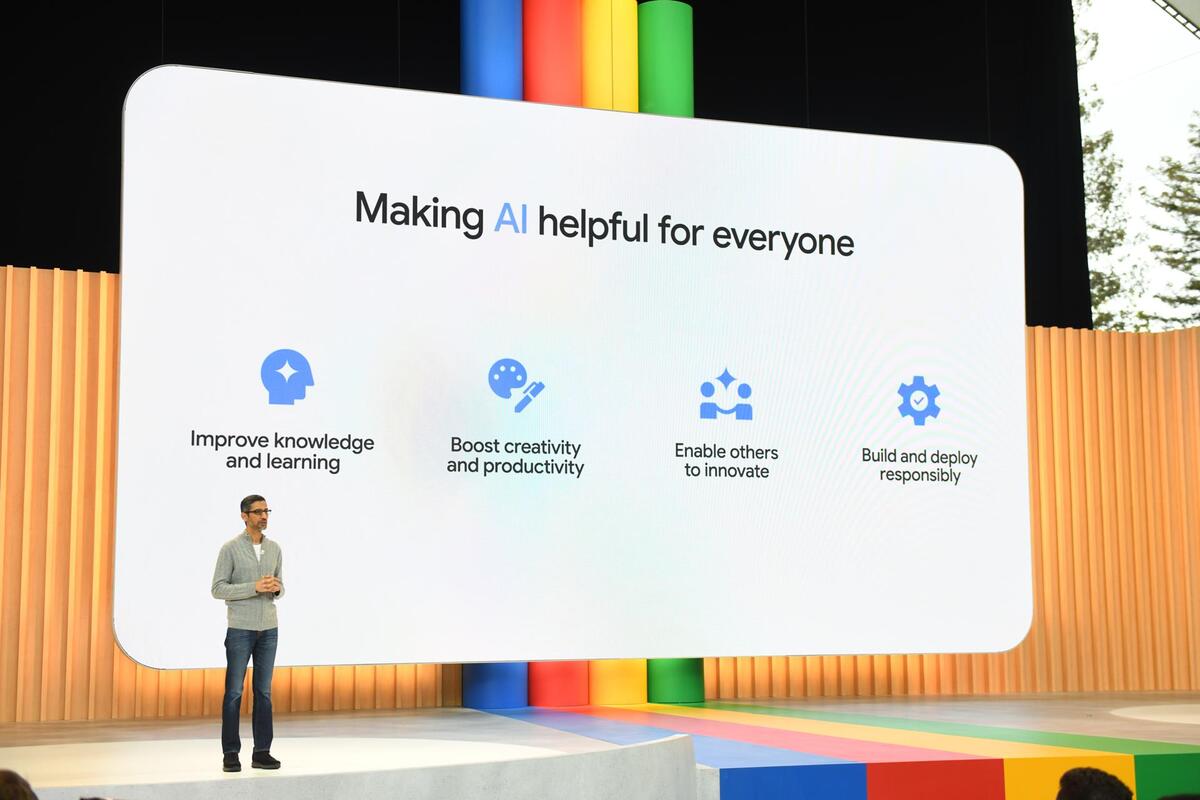 Sundar Pichai, director ejecutivo de Google y Alphabet. | EFE
